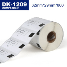 Compatible for Brother Adhesive Sticker Label Roll DK-11209 Thermal Label DK1209